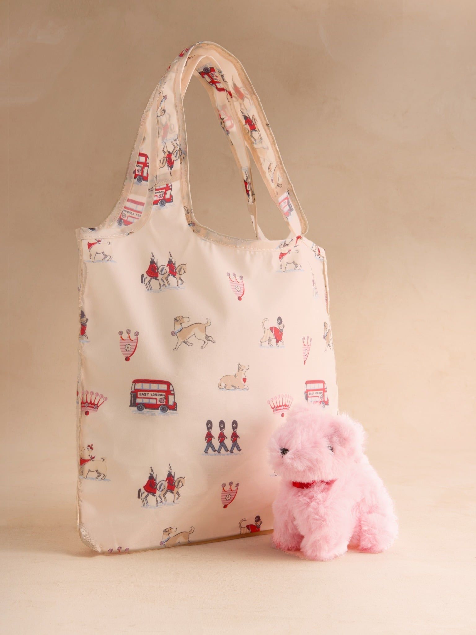  Túi gấp gọn Cath Kidston Mini Foldaway Shopper Stanley in London - W76560 