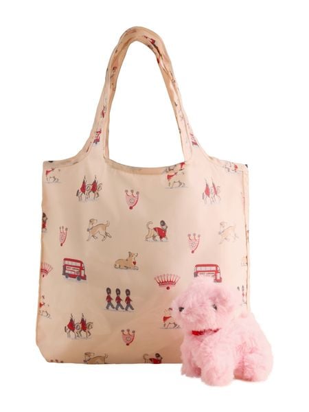  Túi gấp gọn Cath Kidston Mini Foldaway Shopper Stanley in London - W76560 