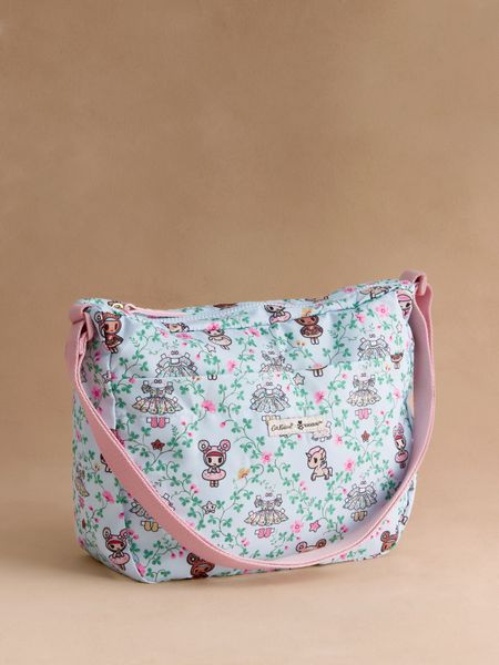  Túi đeo gấp gọn Cath Kidston Foldaway X-body Tokidoki Paper Dresses - W77371 