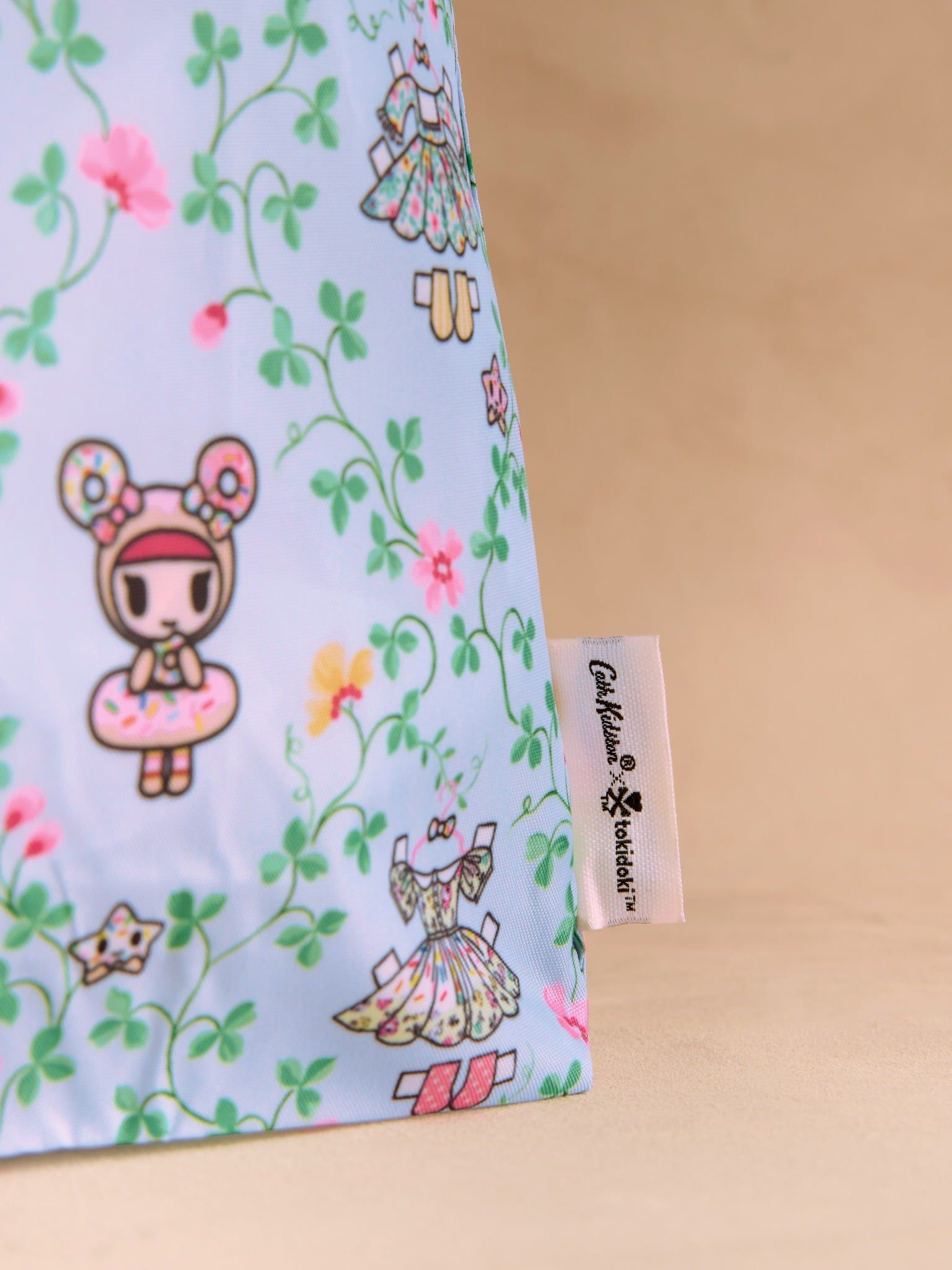  Ví gấp gọn Cath Kidston Foldaway Shopper Tokidoki Paper Dresses - W77381 
