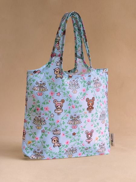 Ví gấp gọn Cath Kidston Foldaway Shopper Tokidoki Paper Dresses - W77381 