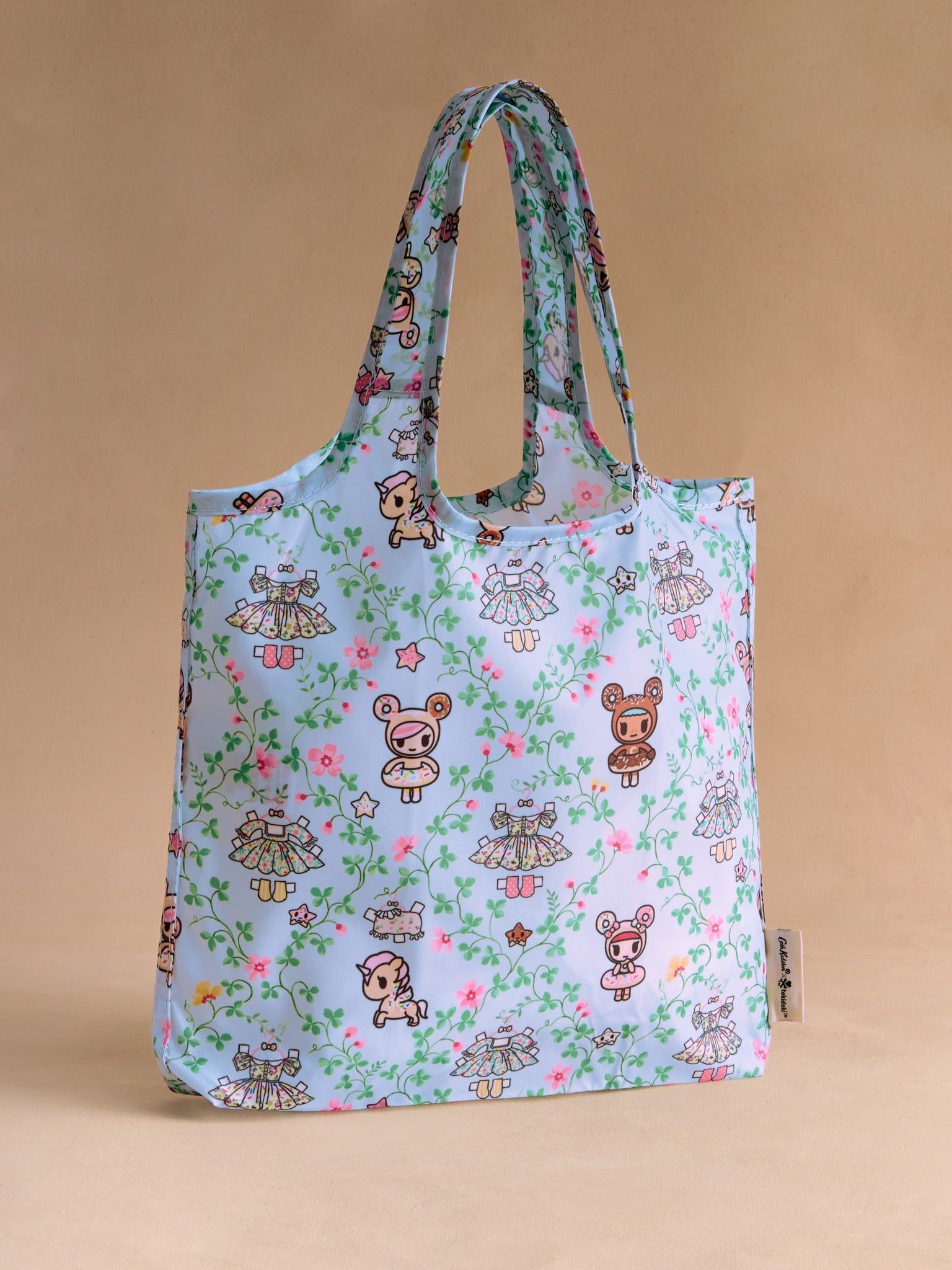  Ví gấp gọn Cath Kidston Foldaway Shopper Tokidoki Paper Dresses - W77381 