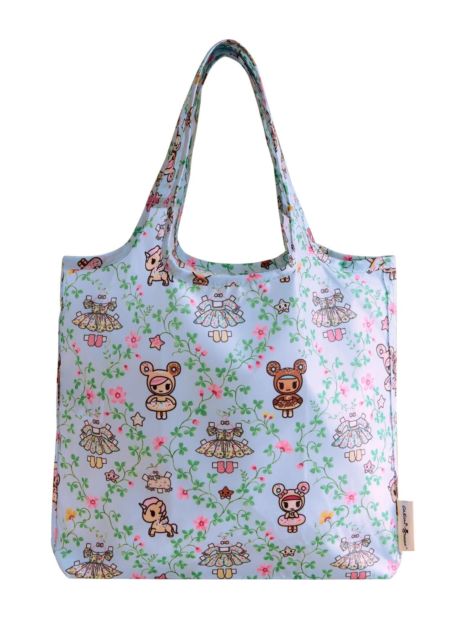  Ví gấp gọn Cath Kidston Foldaway Shopper Tokidoki Paper Dresses - W77381 