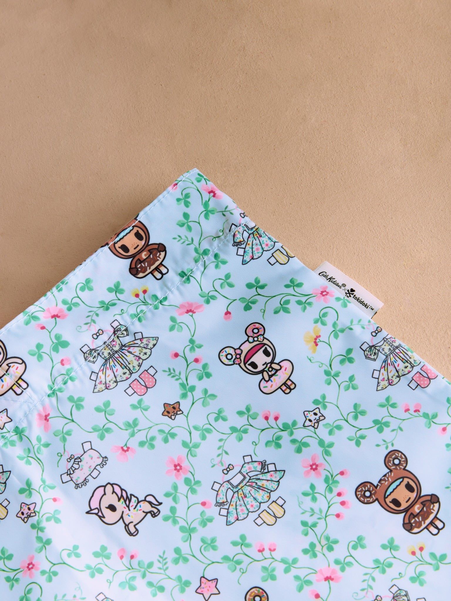  Túi gấp gọn Cath Kidston Large Foldaway Tote Tokidoki Paper Dresses - W77387 