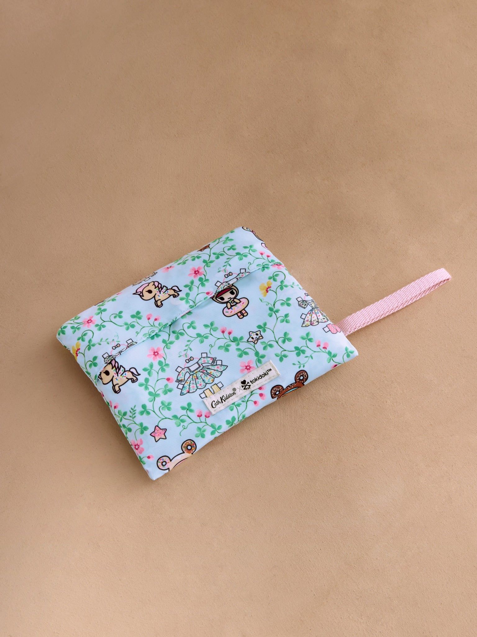  Túi gấp gọn Cath Kidston Large Foldaway Tote Tokidoki Paper Dresses - W77387 