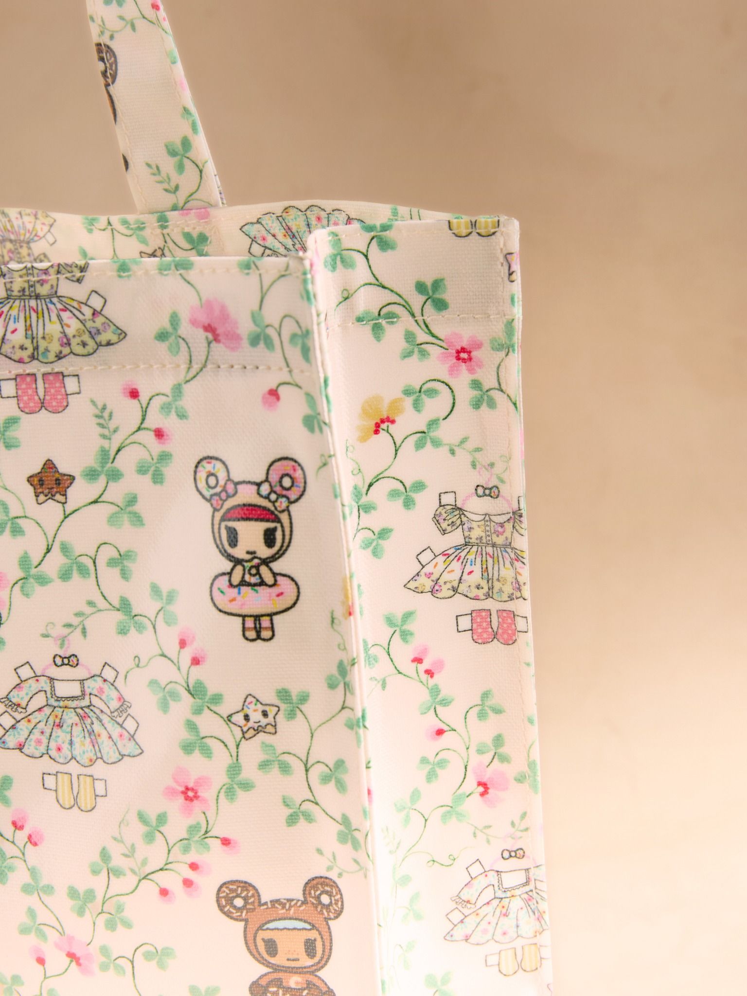  Túi đeo tay Cath Kidston Large Bookbag Tokidoki Paper Dresses - W77297 