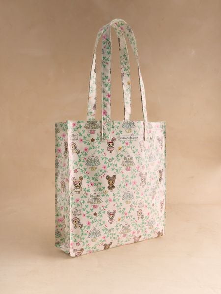  Túi đeo tay Cath Kidston Large Bookbag Tokidoki Paper Dresses - W77297 