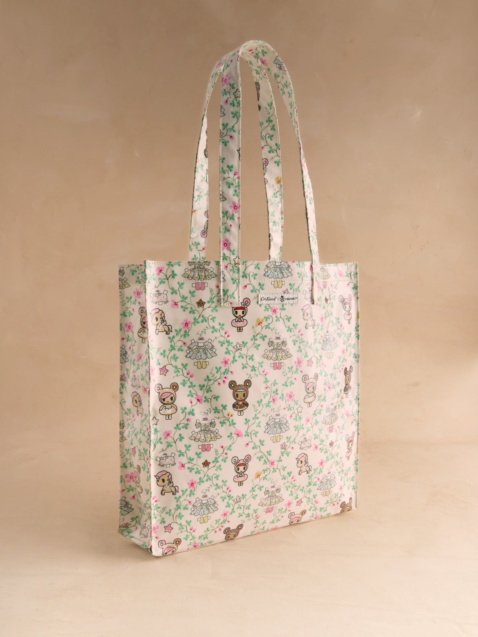 Túi đeo tay Cath Kidston Large Bookbag Tokidoki Paper Dresses - W77297 