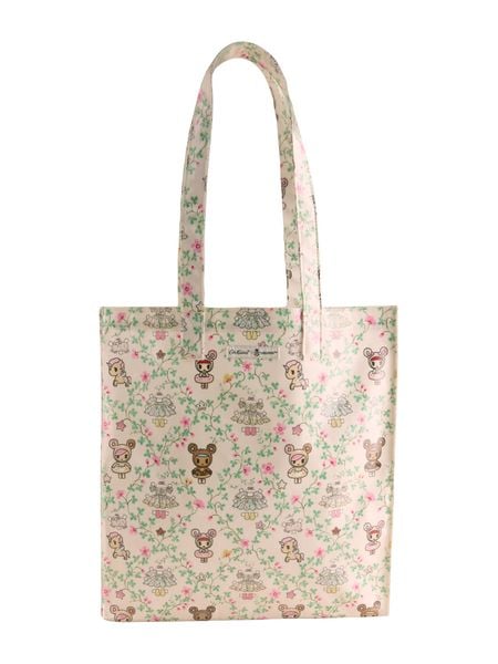  Túi đeo tay Cath Kidston Large Bookbag Tokidoki Paper Dresses - W77297 