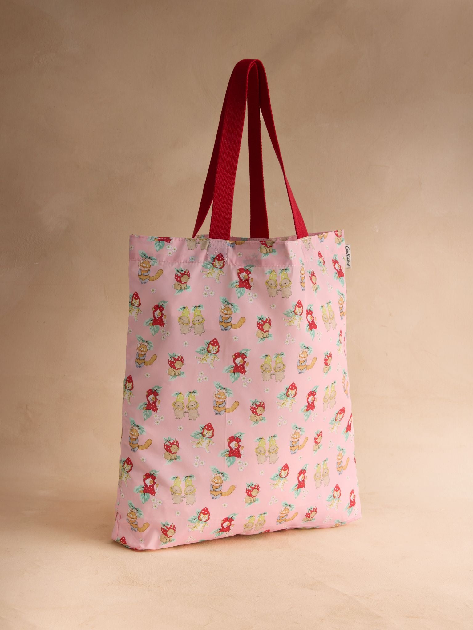  Túi Tote Cath Kidston Gấp Gọn Họa Tiết Friendly Fruit G09625 