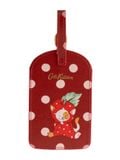  Thẻ Hành Lý Cath Kidston Phủ PVC Chống Nước, Họa Tiết Red Spot G09627 