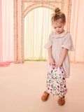  Balo Trẻ Em Cath Kidson Cỡ Vừa Phủ PVC Chống Nước, Họa Tiết Raspberry Garden V22886 