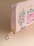  Ví Nữ Cath Kidston Phủ PVC Chống Nước Họa Tiết Pink Cath Hotel Continental V22928 