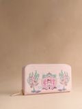  Ví Nữ Cath Kidston Phủ PVC Chống Nước Họa Tiết Pink Cath Hotel Continental V22928 