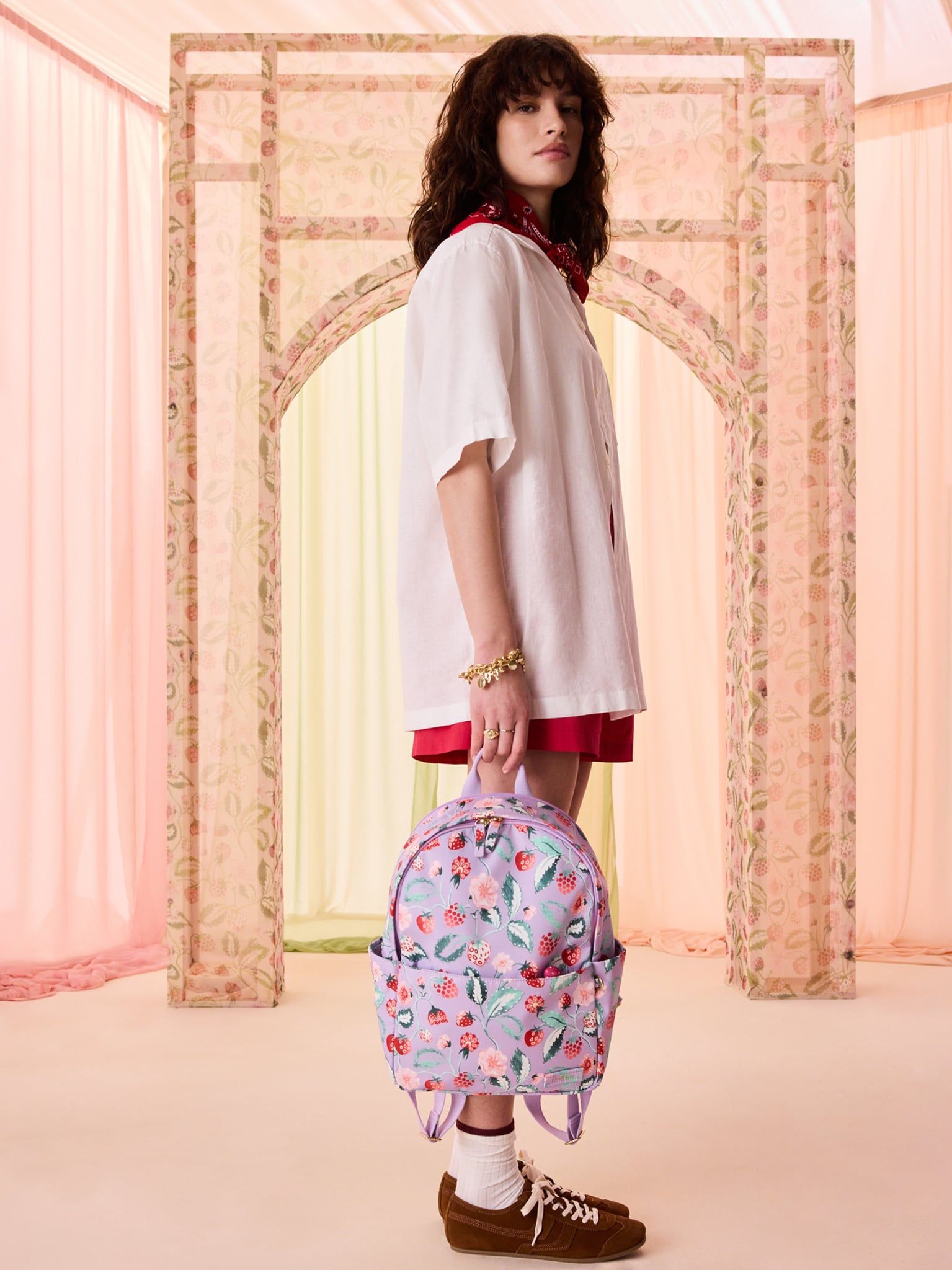  Balo Cath Kidstonn Họa Tiết Raspberry Garden Y26582 