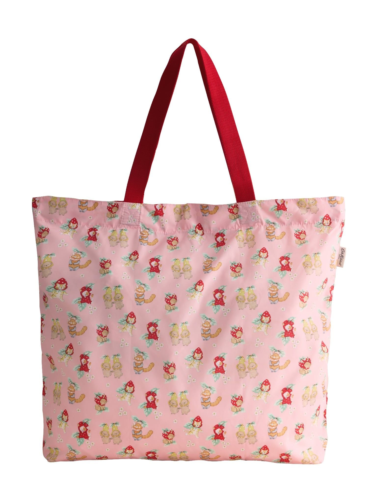  Túi Tote Gấp Gọn Cath Kidston Cỡ Lớn Họa Tiết Friendly Fruit 