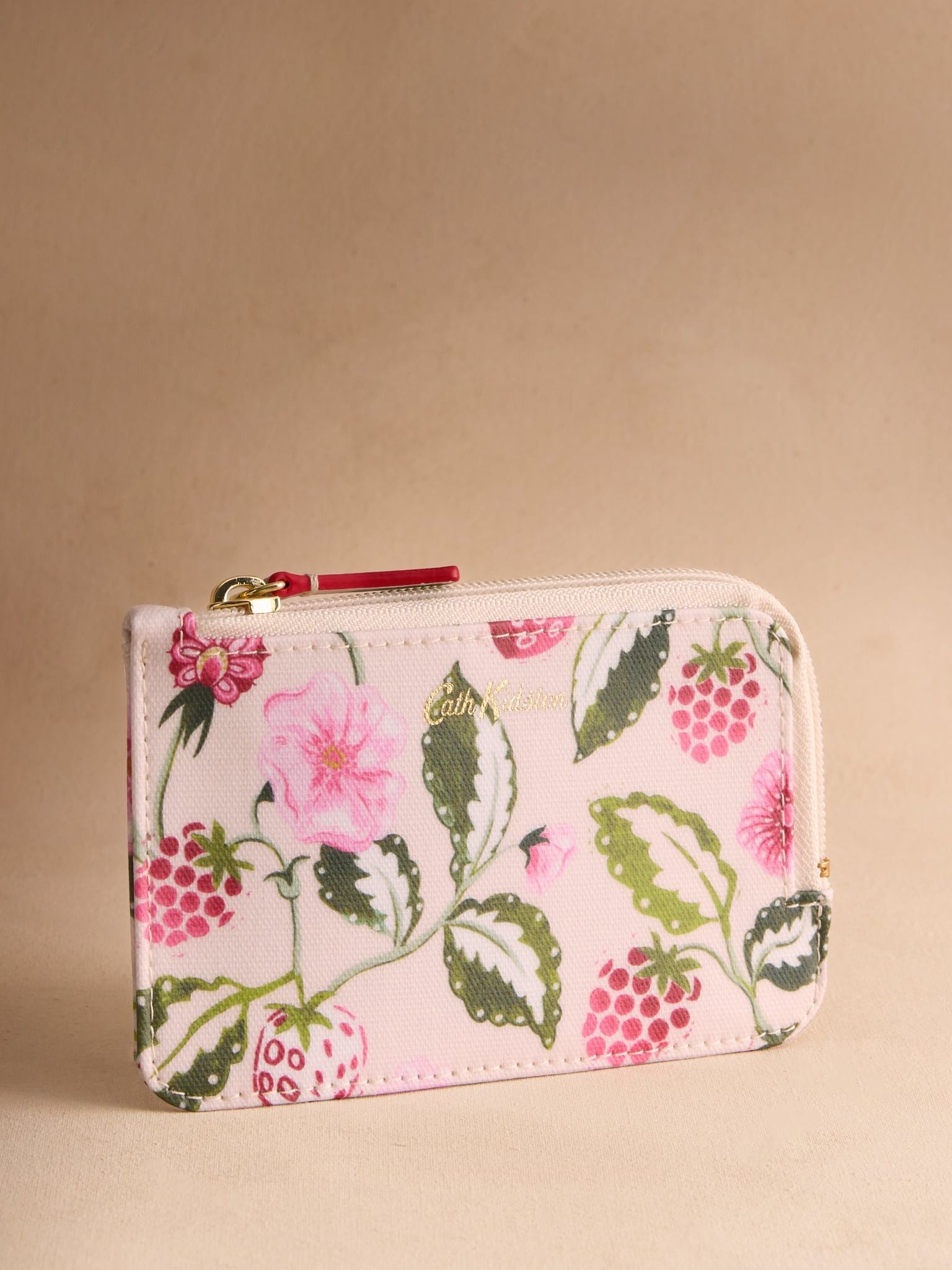  Ví Mini Cath Kidston Phủ PVC Chống Nước Họa Tiết Raspberry Garden Y26723 