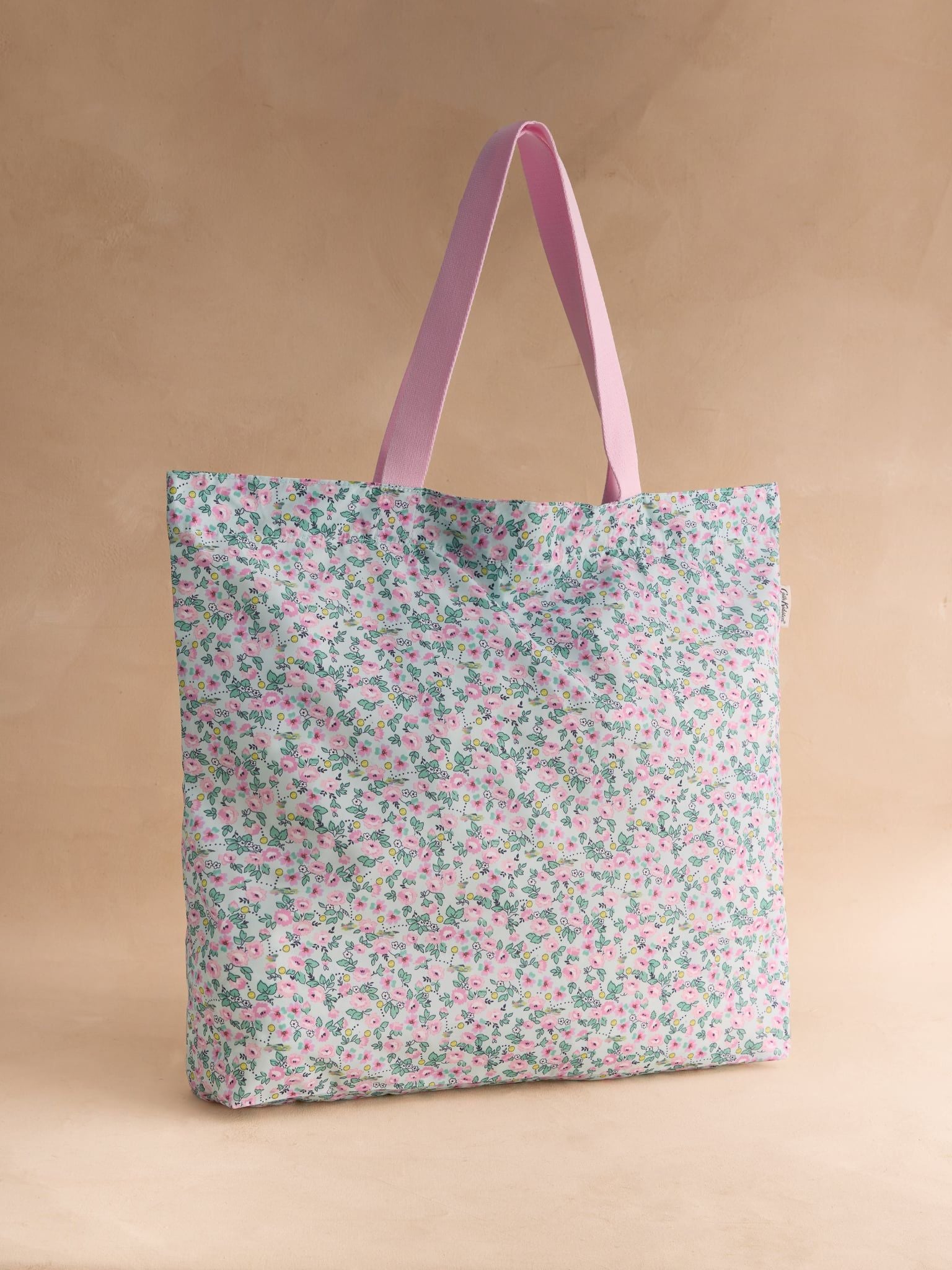  Túi Tote Gấp Gọn Cath Kidston Cỡ Lớn Họa Tiết Tennis Ditsy Y26726 