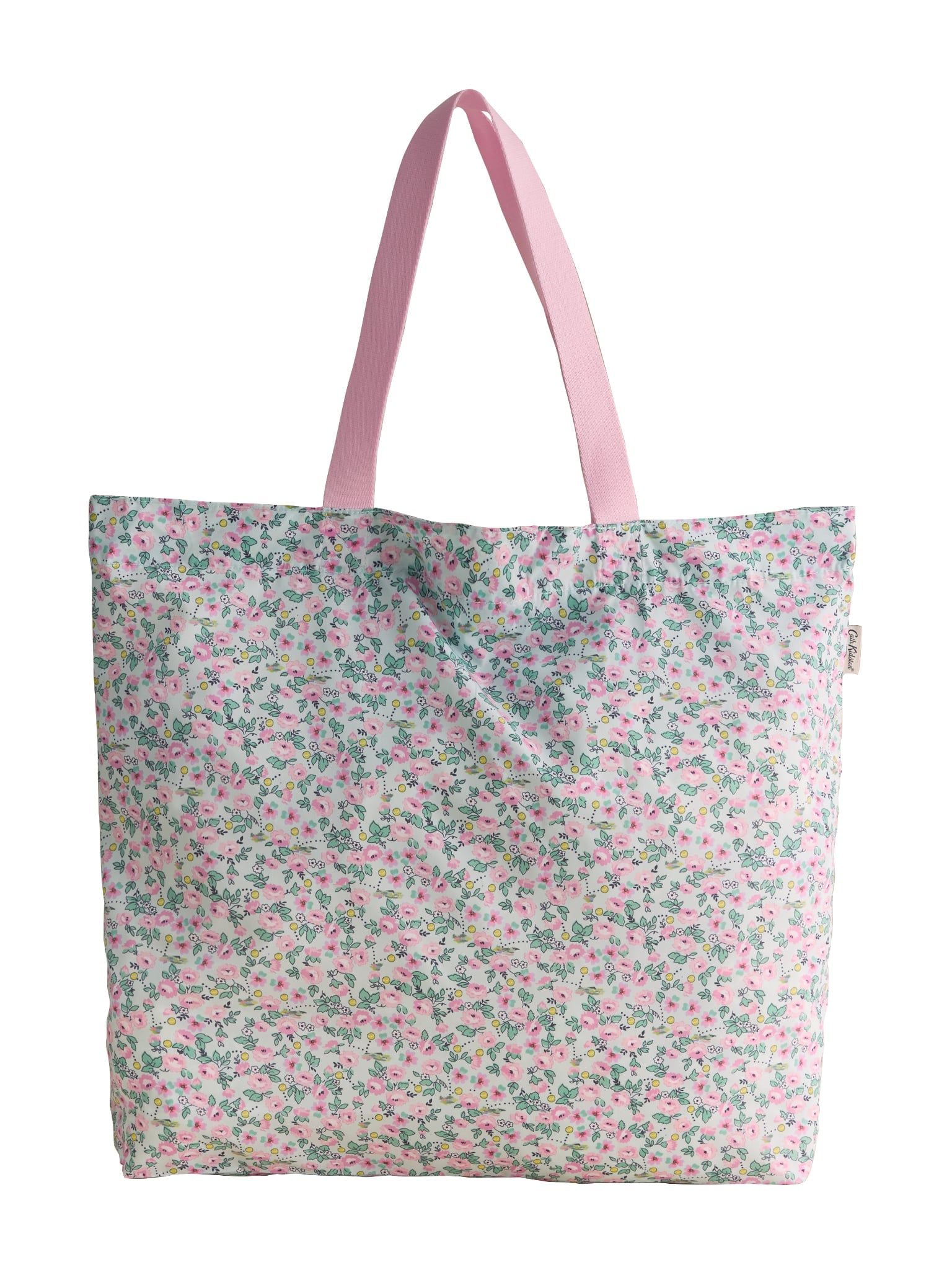  Túi Tote Gấp Gọn Cath Kidston Cỡ Lớn Họa Tiết Tennis Ditsy Y26726 