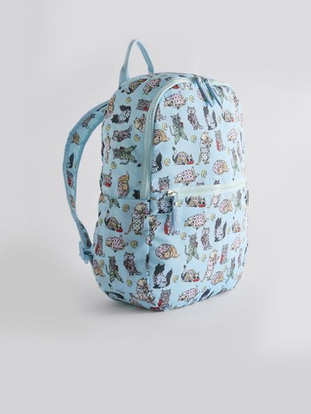  Ba lô đi học/đi làm/Backpack - Cats Pyjamas - Blue - B97125 