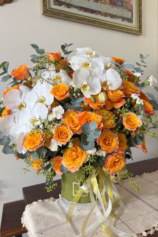 Hộp Hoa Lan Hồ Điệp Đẹp A0284