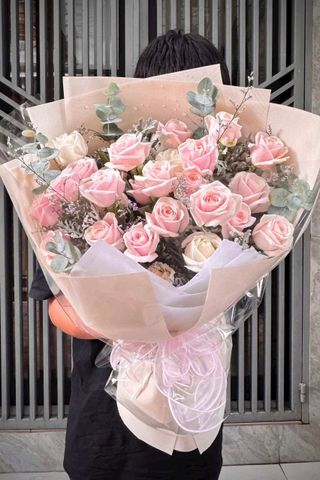 Bó Hoa Pastel Nhẹ Nhàng A0246