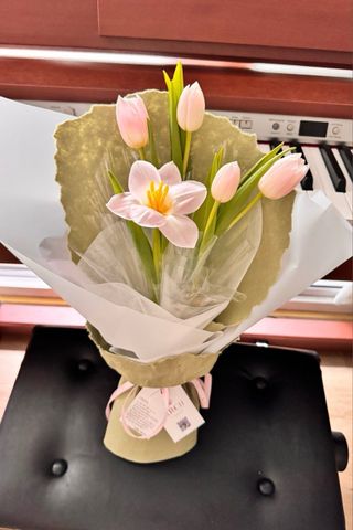 Bó Hoa 5 Bông Tulip A0280