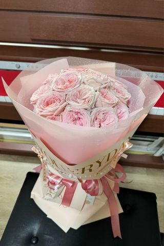 Bó Hoa Ohara Hồng A0285