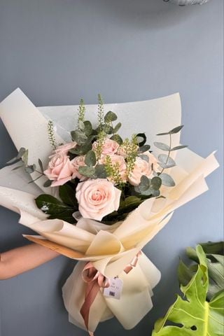 Bó Hoa Hồng Pastel A0259