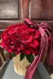 Giỏ Hoa 100 Bông Hồng Ecuador Giống Nhập A0290
