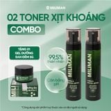  Toner Xịt Khoáng MILIMAN 100ML - Nature Facial Spray Giúp Dưỡng Ẩm, Giúp Làm Dịu Da Và Cân Bằng pH Trên Da 