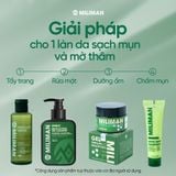  Sữa Rửa Mặt Nam Da Dầu MILIMAN Version PRO 150ML – Dạng Gel Làm Sạch Sâu, Giúp Kiềm Dầu Ngừa Mụn | Mua 2 Chai Tặng Gel Dưỡng Đêm 5in1 50g 