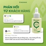  Serum Vitamin C Đẹp Trai Mùa Hè MILIMAN 30ml - Công Nghệ Rovisome C Hỗ Trợ Làm Mờ Thâm, Đều Màu Da, Không Nhờn Rít, Dưỡng Da Skincare 
