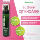  Box Quà MiliRadio - Quà Tặng Bạn Trai Tuỳ Chọn Playlist Nhạc | Gồm Tẩy Trang, Sữa Rửa Mặt, Xịt Khoáng, Gel Dưỡng Ngày Miliman | Tặng Bộ Thẻ Music Challenge & Hộp Quà Radio Độc Đáo 