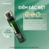 Toner Xịt Khoáng MILIMAN 100ML - Nature Facial Spray Giúp Dưỡng Ẩm, Giúp Làm Dịu Da Và Cân Bằng pH Trên Da 