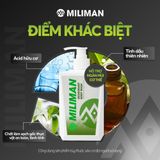  Sữa Tắm Hỗ Trợ Khử Mùi Miliman 300ml - Tinh Dầu Thiên Nhiên & Acid Hữu Cơ Giúp Ngăn Mùi Cơ Thể, Sữa Tắm Nam Thơm Lâu Dưỡng Thể | 2 Chai Tặng 1 Bọt Vệ Sinh Zen Cleanse FULL SIZE 100ml 