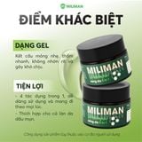  Gel Dưỡng Da Ban Đêm 5 in 1 MILIMAN | Bổ Sung Chiết Xuất Rau Má, Niacinamide, Vitamin B5, Vitamin E Skincare | Dưỡng Ẩm Cho Nam 