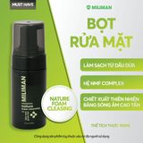  Bọt Rửa Mặt Thiên Nhiên MILIMAN 100ml Dành Cho Da Nhạy Cảm - Làm Sạch Từ Dầu Dừa, Chiết Xuất Thiên Nhiên Công Nghệ Cao, Hệ NMF Complex Dưỡng Ẩm Tự Nhiên Cho Da Sữa Rửa Mặt Nam Giới Skincare 