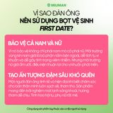  Bọt Vệ Sinh Nam Giới MILIMAN First Date 100ML | Hỗ Trợ Lưu Hương Lâu Với Hương Dark Rose Cực Cuốn, Giúp Anh Em Thêm Tự Tin Trong Buổi Hẹn Hò | Mua 2 Tặng 1 