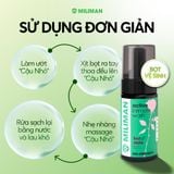  Bọt Vệ Sinh Nam Giới MILIMAN First Date 100ML | Hỗ Trợ Lưu Hương Lâu Với Hương Dark Rose Cực Cuốn, Giúp Anh Em Thêm Tự Tin Trong Buổi Hẹn Hò | Mua 2 Tặng 1 