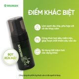  Bọt Rửa Mặt Thiên Nhiên MILIMAN 100ml Dành Cho Da Nhạy Cảm - Làm Sạch Từ Dầu Dừa, Chiết Xuất Thiên Nhiên Công Nghệ Cao, Hệ NMF Complex Dưỡng Ẩm Tự Nhiên Cho Da Sữa Rửa Mặt Nam Giới Skincare 