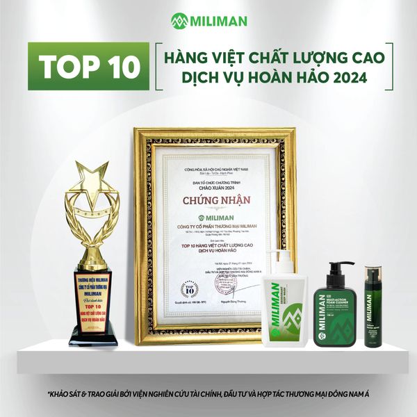  Combo Da Dầu MILIMAN - Chuyên Biệt Cho Nam Giới Da Dầu Gồm Sữa Rửa Mặt Da Dầu, Toner xịt Khoáng Thiên Nhiên Skincare, Sữa Tắm Khử Mùi Mencare | Tặng Nước Hoa minisize 2ml 