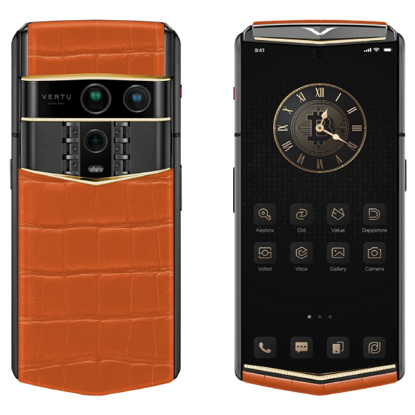  Vertu Agent Q Alligator Quint Gold Diamond Collector's Edition Radiant Phoenix 1TB 