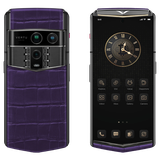  Vertu Agent Q Alligator Single Gold Diamond Collector's Edition Grape Purple 1TB 