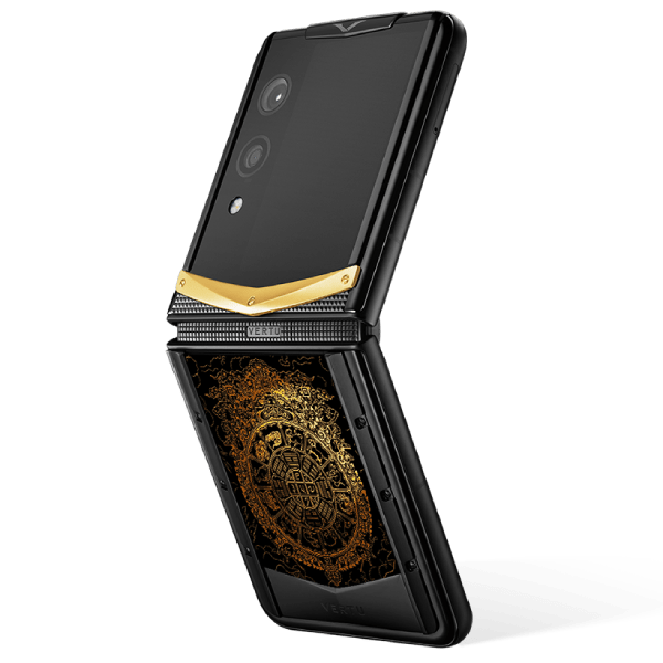 Vertu Quantum Flip Gold V Big Lacquer Kam Nine Palace Eight Diagrams
