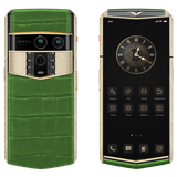  Vertu Agent Q Alligator Gold Full Diamond Collector's Edition Bamboo Green Alli 1TB 