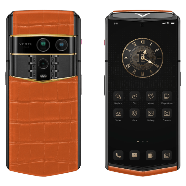  Vertu Agent Q Black Premium Set Tri Gold Accent Radiant Phoenix Alli 1TB 