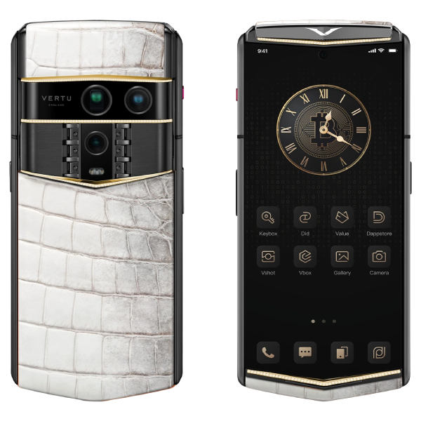  Vertu Agent Q Himalaya Alligator Quint Gold Diamond Collector's Edition 1TB 