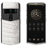  Vertu Agent Q Himalaya Alligator Single Gold Accent Collector's Edition 1TB 