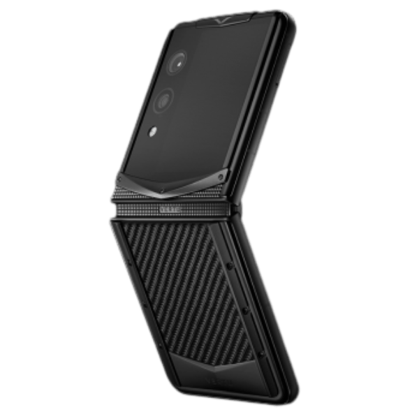  Vertu Quantum Flip Black Twill Carbon Fiber 